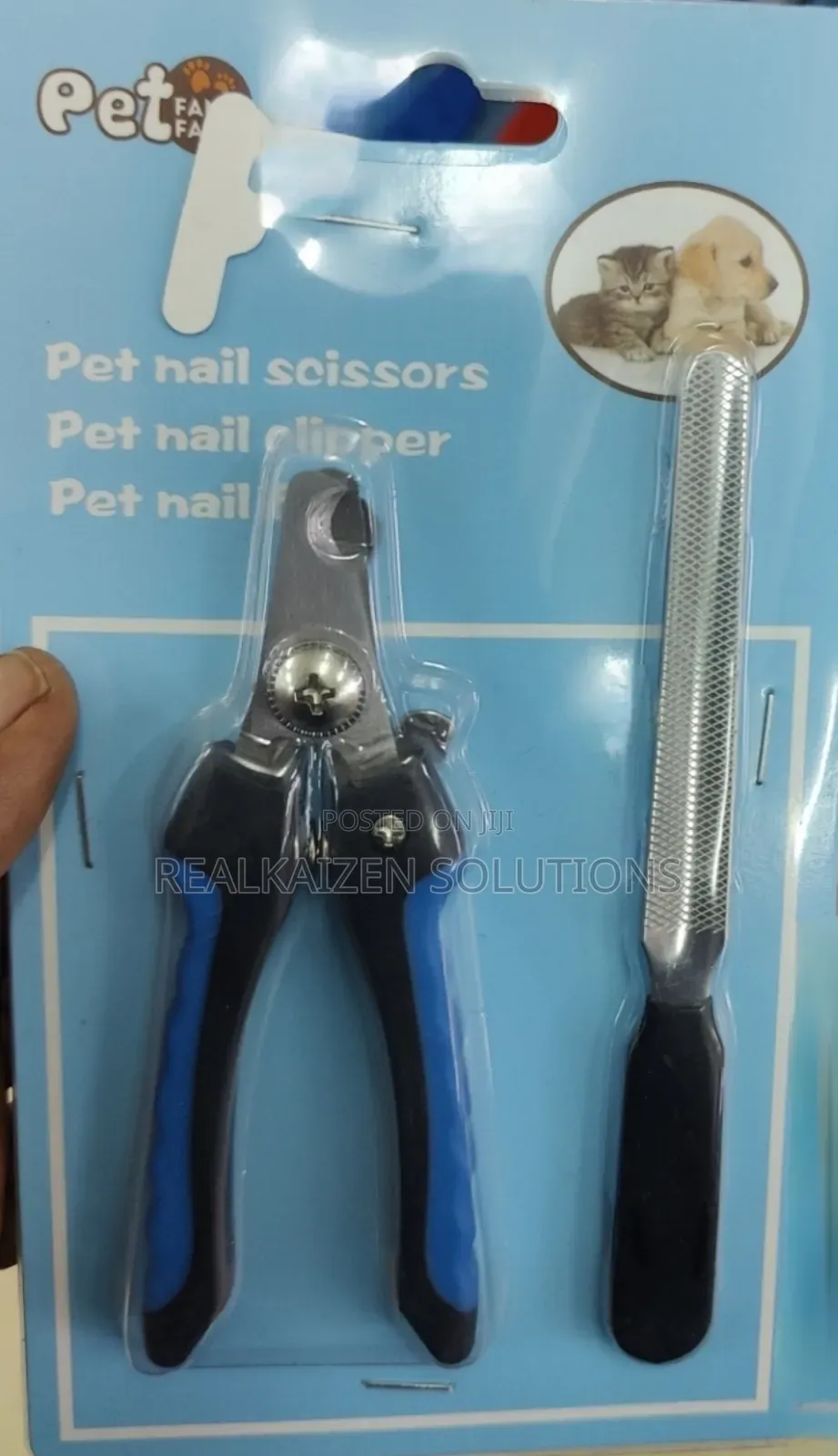 PET FANG Pet Nail Clipper With Safety Guard and Nail Filler