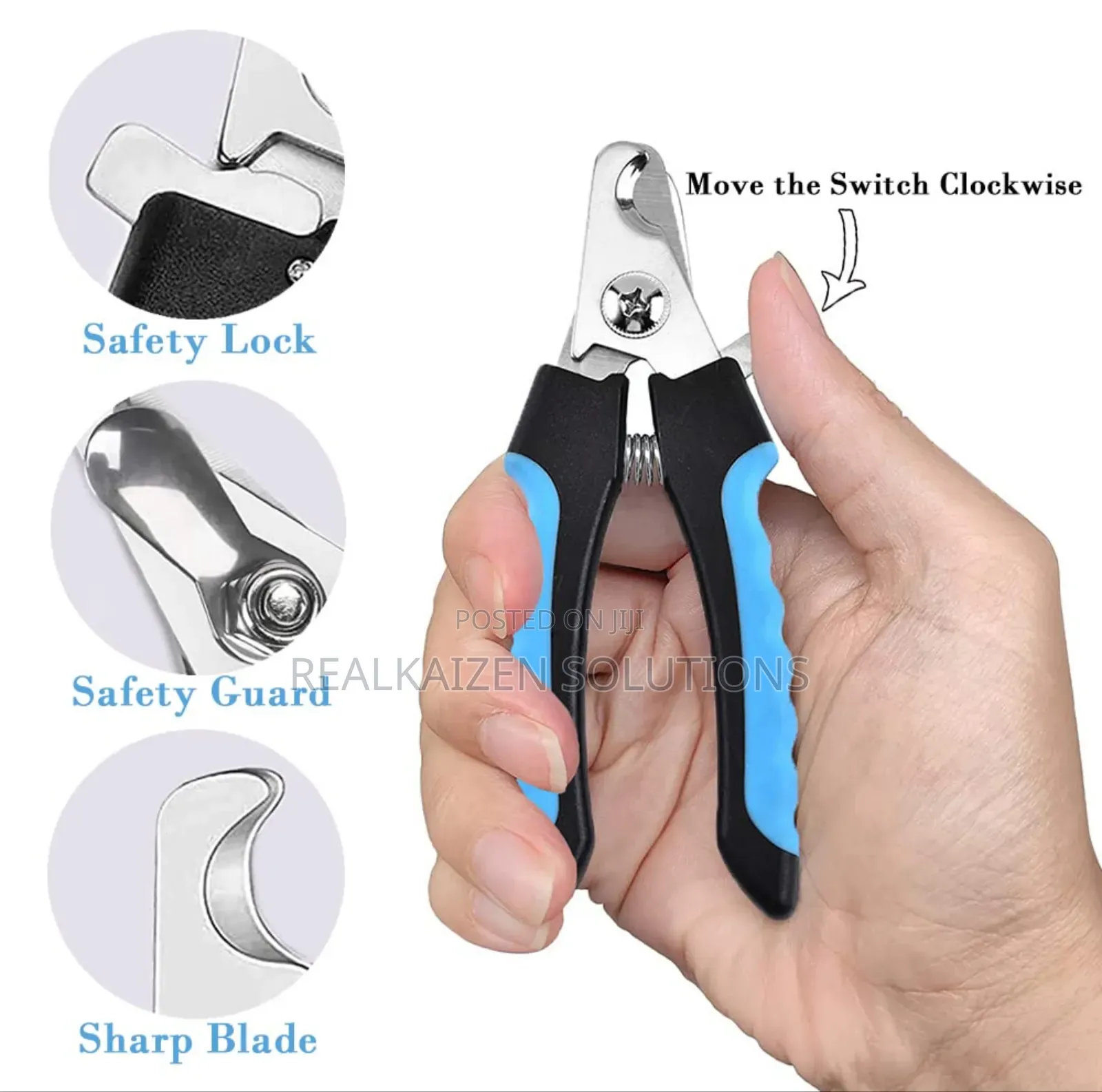 PET FANG Pet Nail Clipper With Safety Guard and Nail Filler