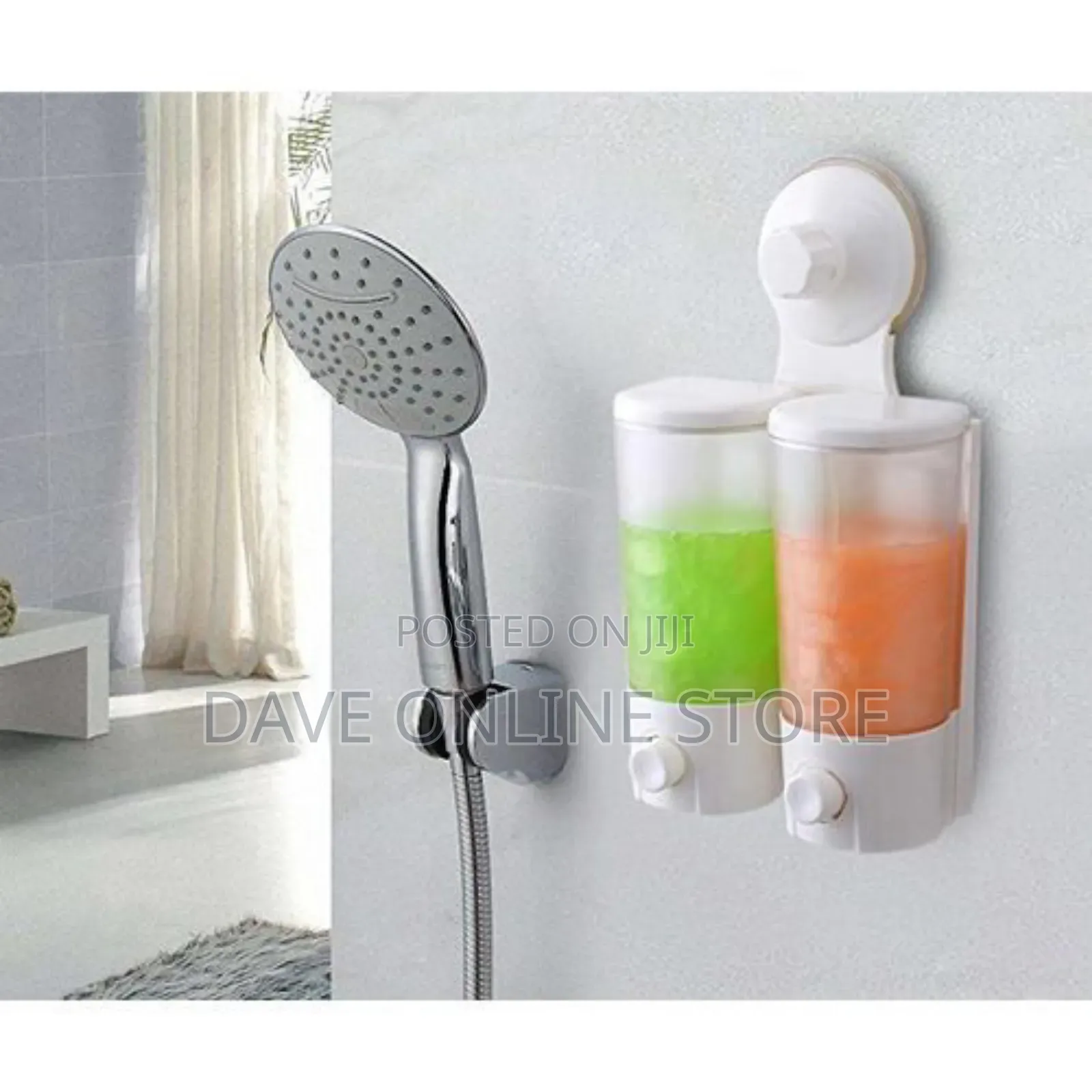 Wall Mounted Suction Hand Wash Liquid Soap Dish Dispenser