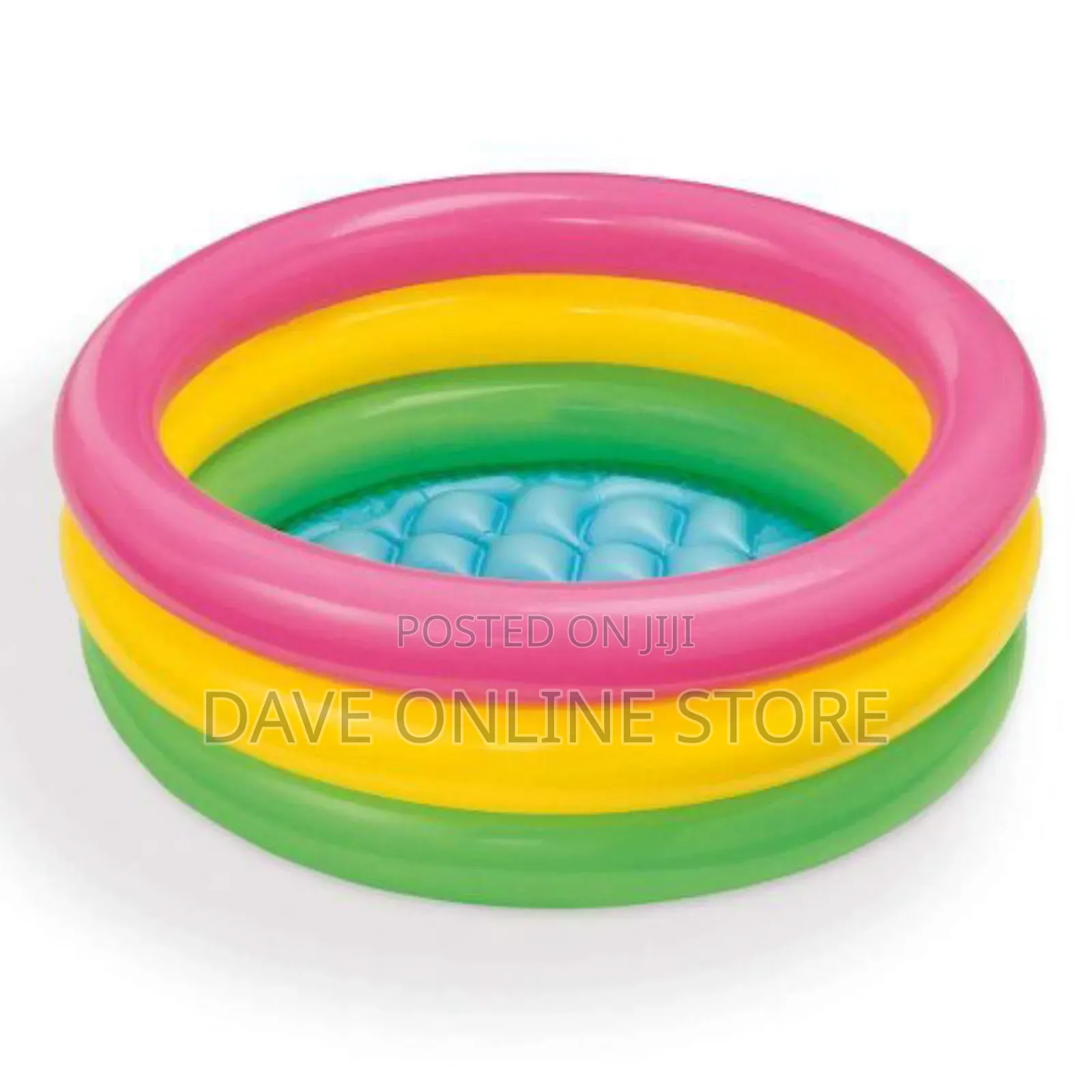 Intex Inflatable Kids Swimming Pool - Multi-Color