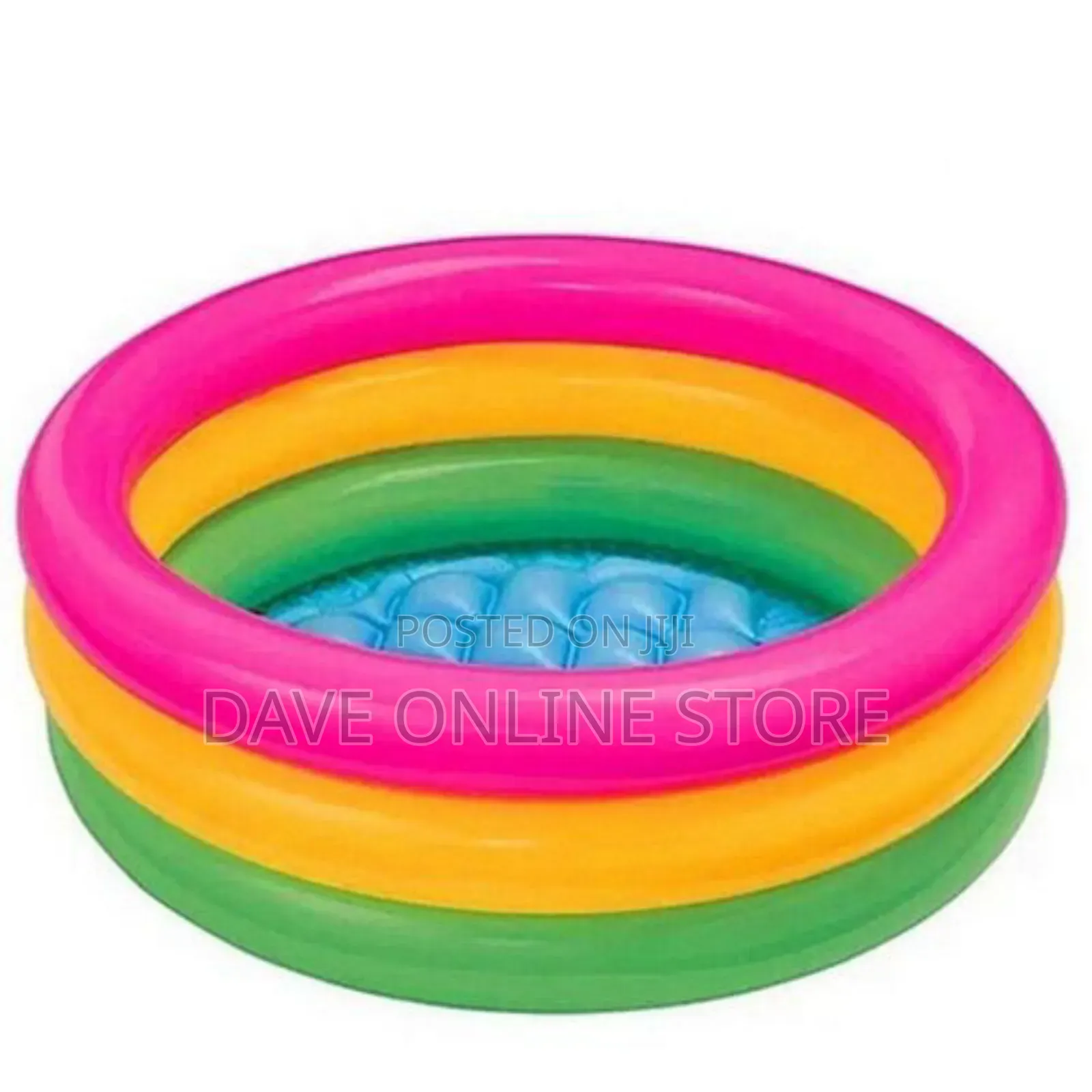 Intex Inflatable Kids Swimming Pool - Multi-Color