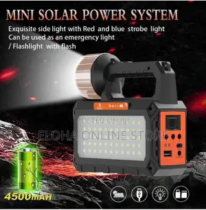 Indoor Portable Mini Solar Lighting System