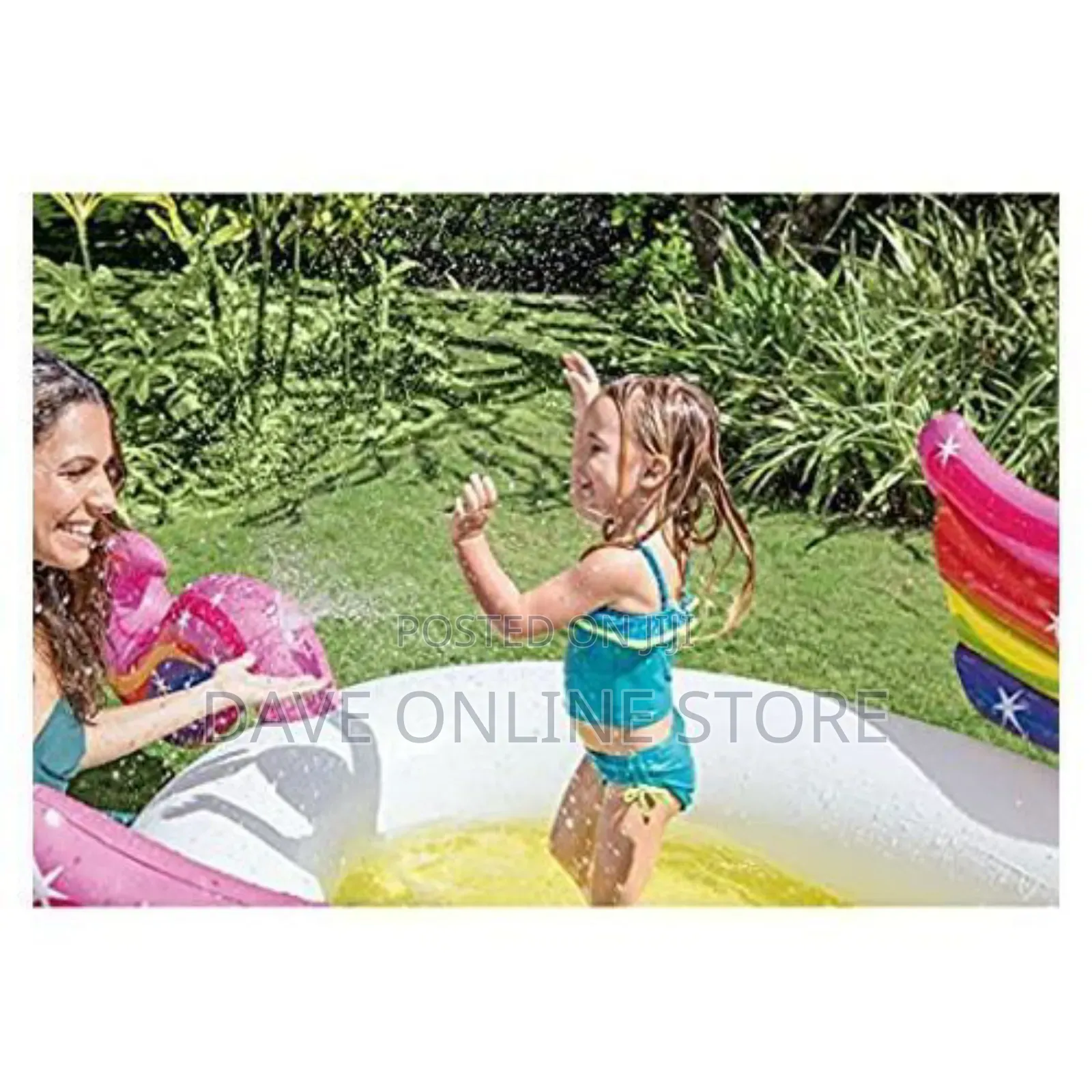 Intex Inflatable Mystic Unicorn Baby Kids Swimming Pool -