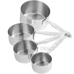 Kitchen Craft Stainless Steel Measuring Cups Set