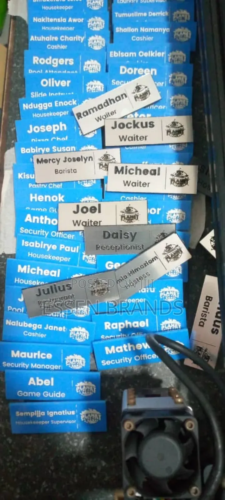 Name Tag Branding