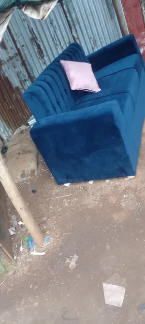 3 Seater Sofa Seat in Blue Colour