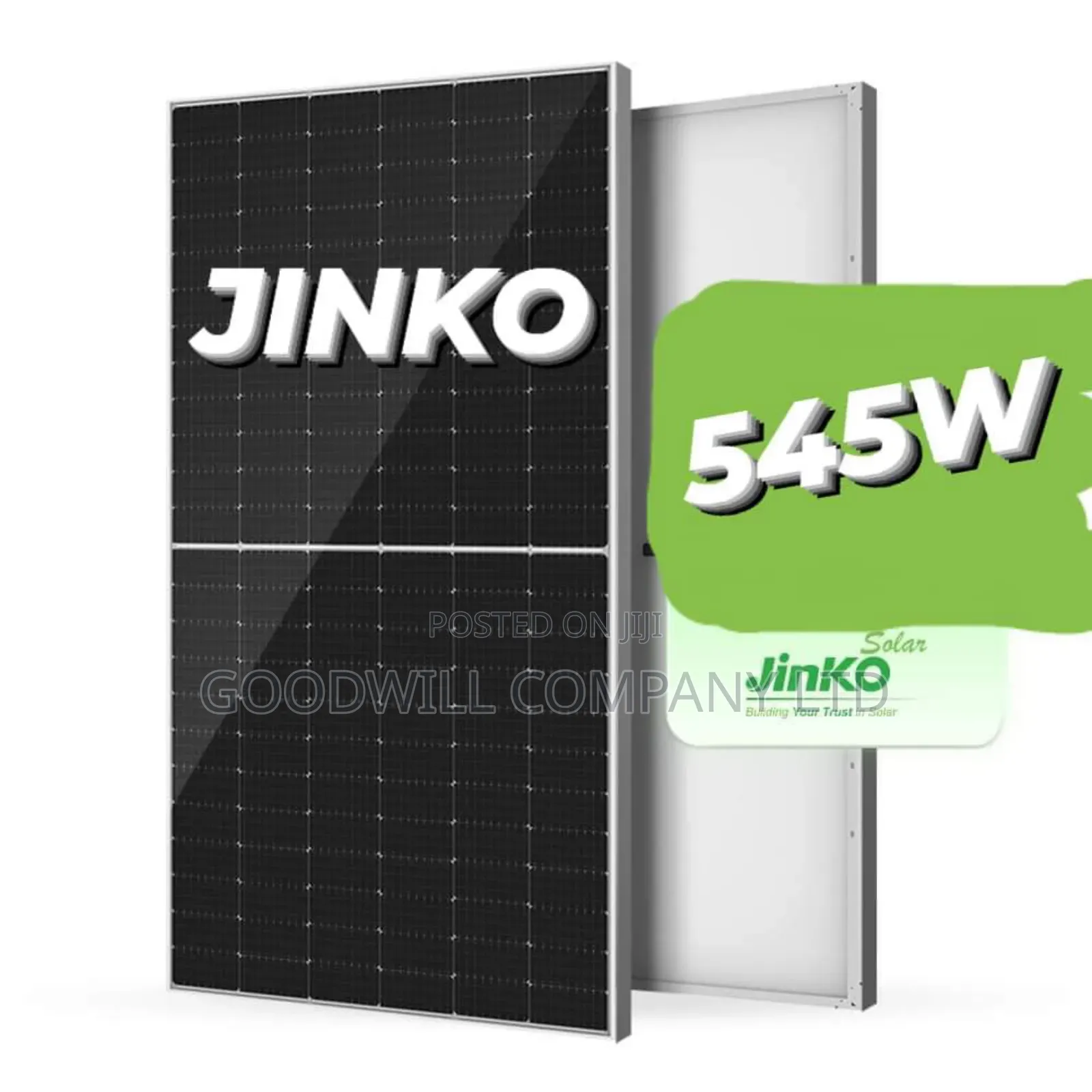 545w Jinko Solar Panel 35yrs Life Span