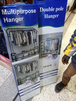Double Pole Clothes Hanger Bears 58kg