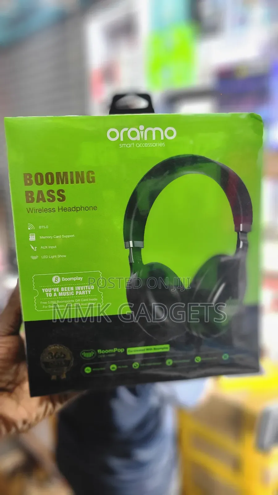 Oraimo Boom Box Headsets