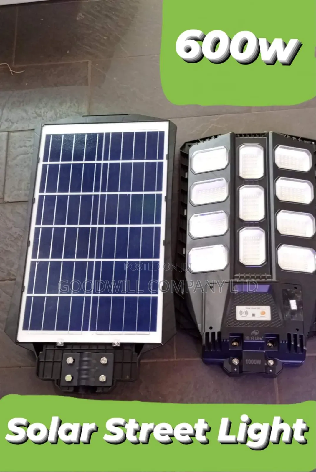 600w Solar Street Light Turkey