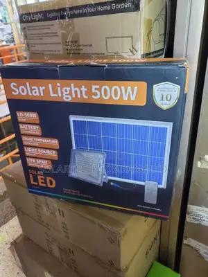 500W Blue Carbon Solar Flood Lights Mw