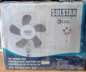 3 Speed Solstar 16" Stand Fan