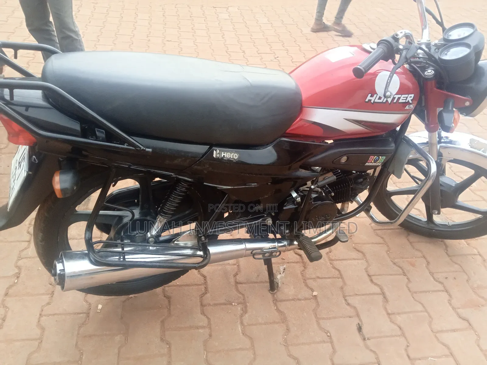 Hero Hunter 125 2024 Red