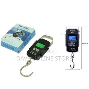 Photo - 50 Kg Digital Portable Weighing Scale - Black