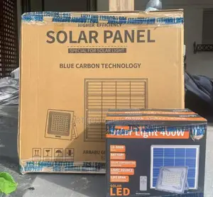 400W Blue Carbon Solar Flood Lights DG