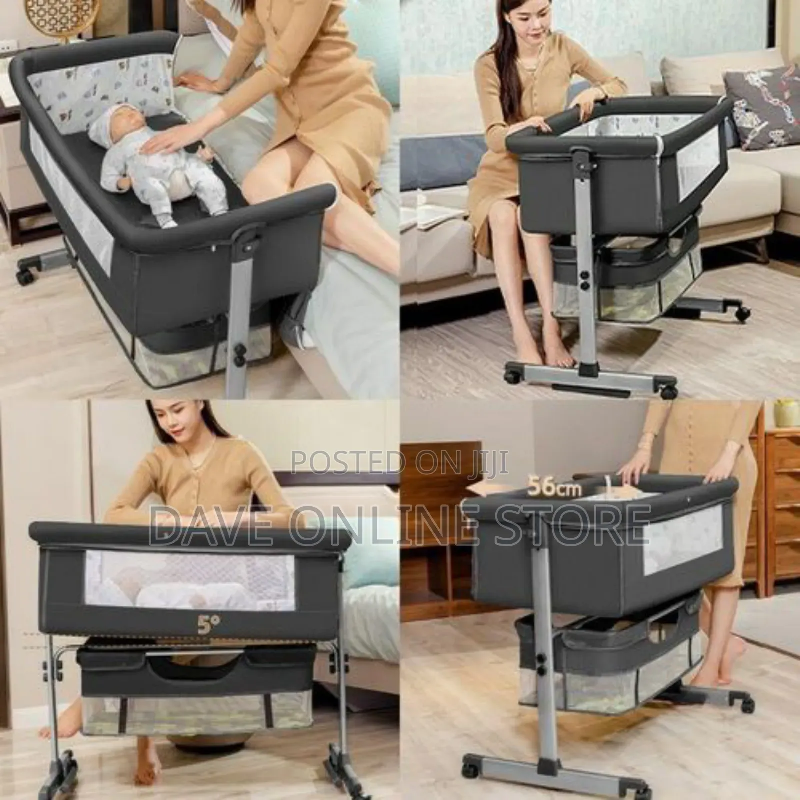 Baby Bassinet Bedside Sleeper, Baby Bed Side Crib