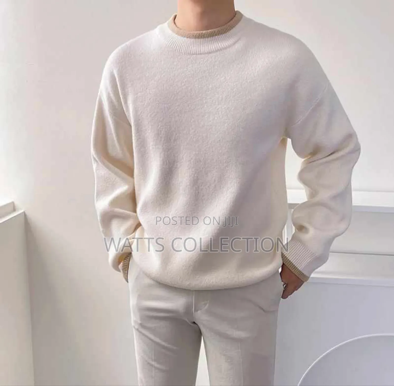 Plain Casual Sweaters