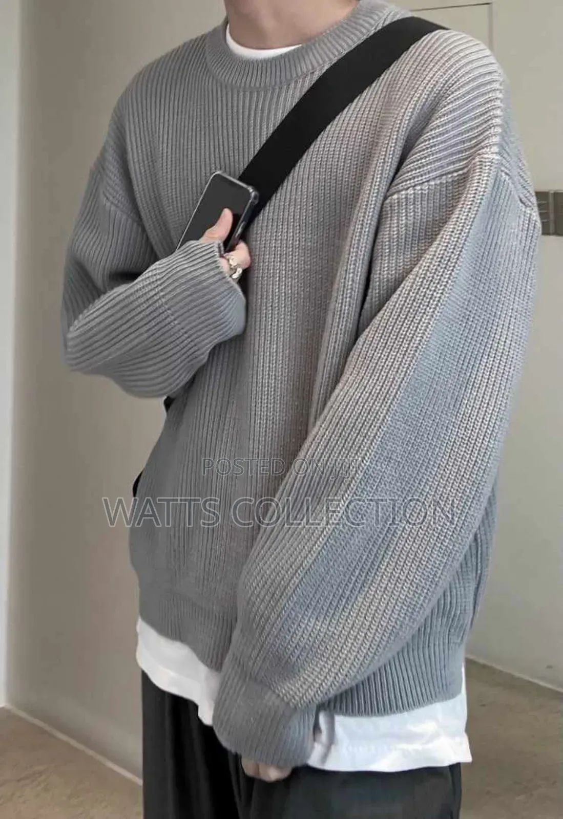 Plain Casual Sweaters