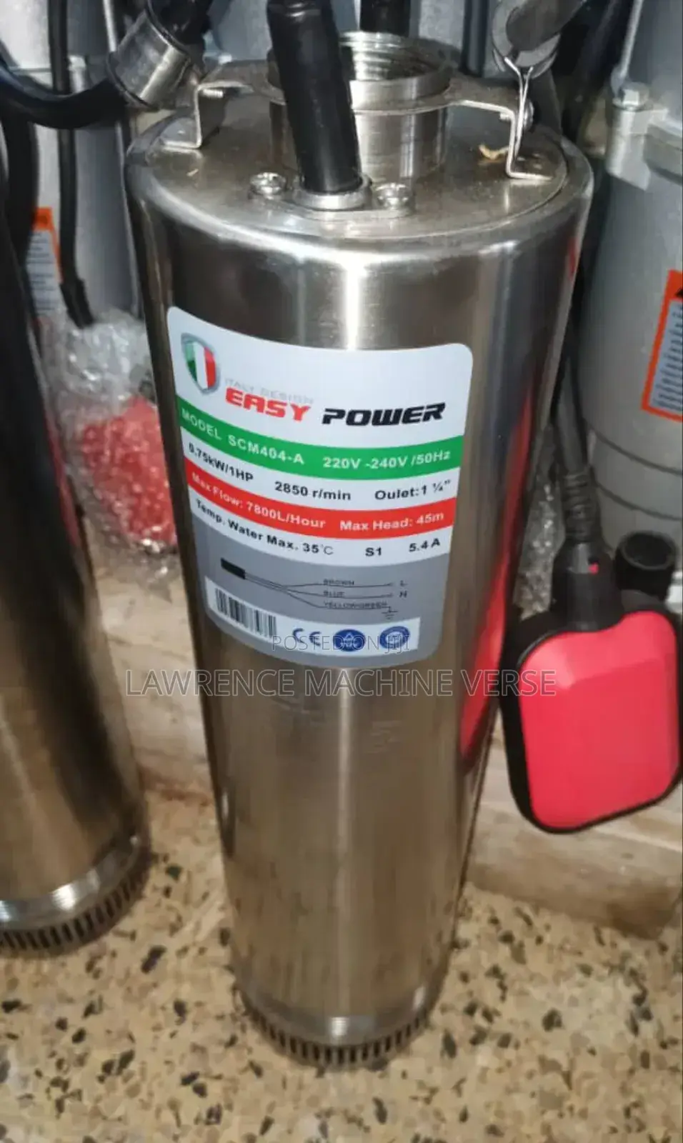 Water Pump 45m With Control Box