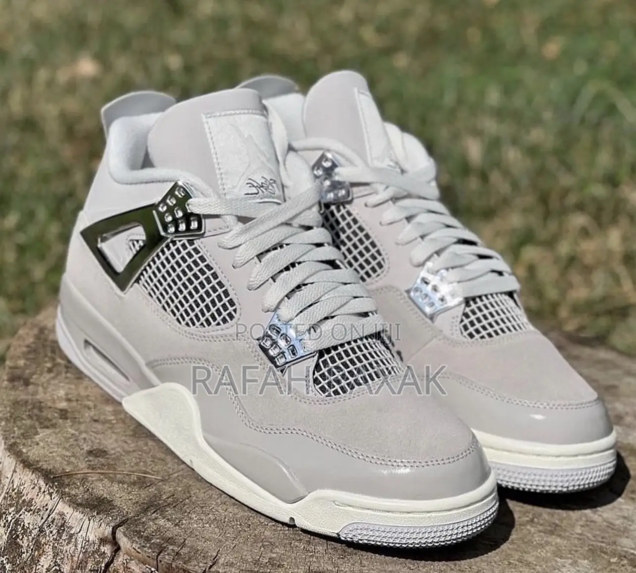 Original Air Jordan 4 Frozen Moments Sneakers