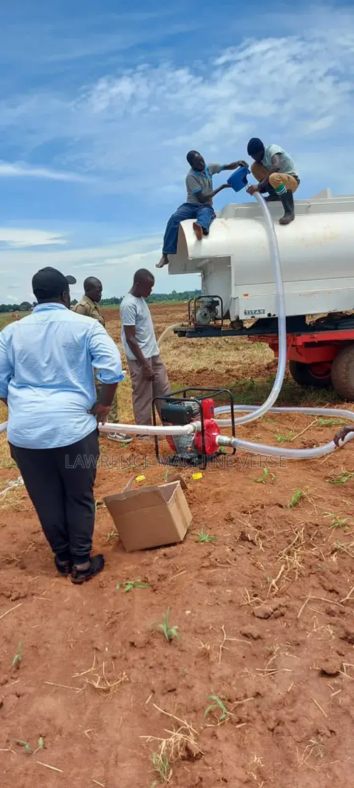 Irrigation System, Diesel Water Pump, Sprinkler, Deliver