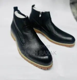 Original Clarks Gentle/Casual Ankle Leather Zip Boots