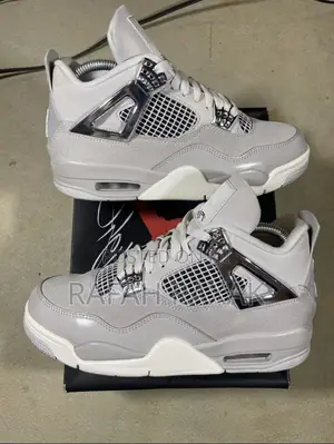 Original Grey Air Jordan 4 Retro “Frozen Moments” Sneaker