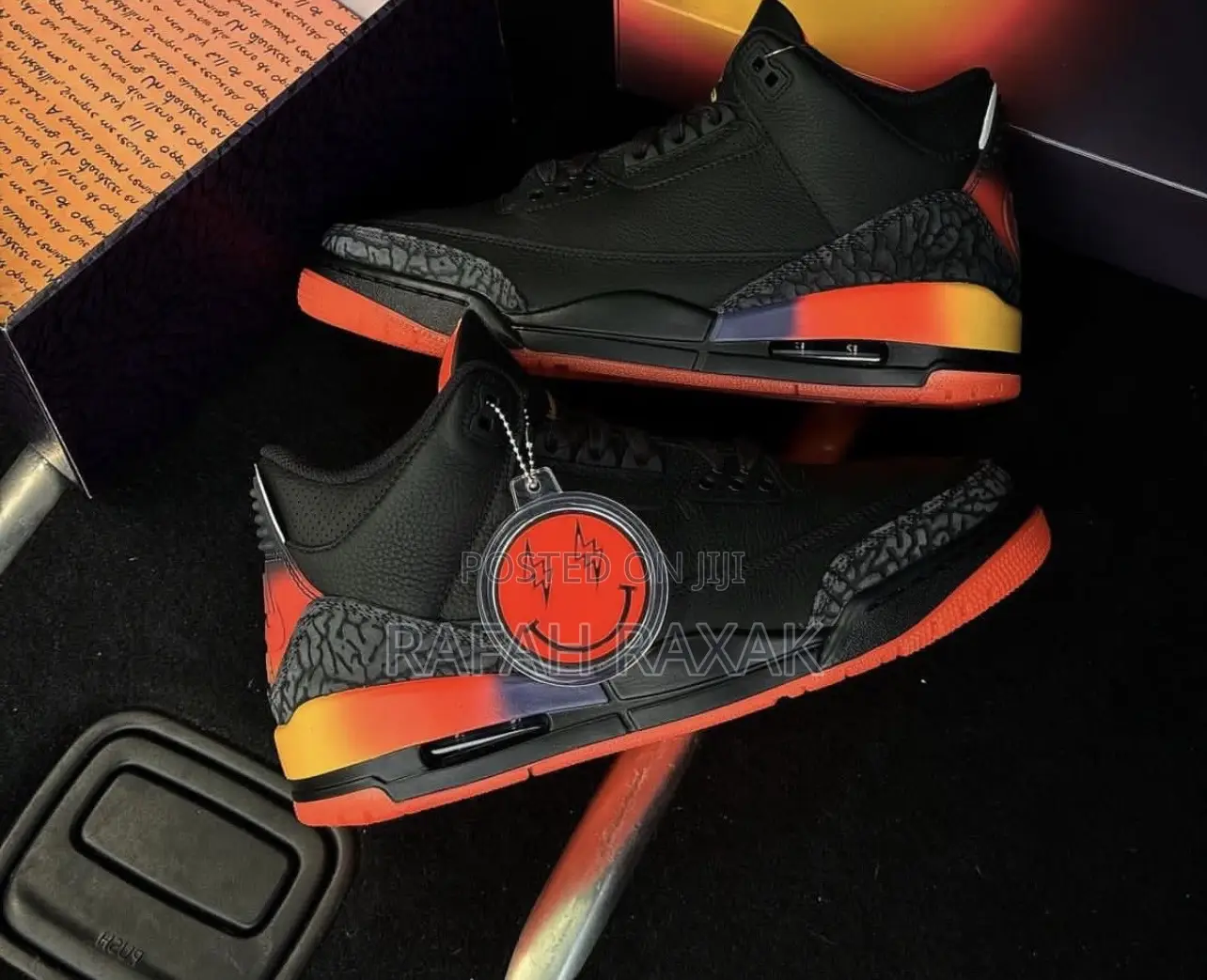 Original Air Jordan 3 Retro J.Balvin X Sneakers