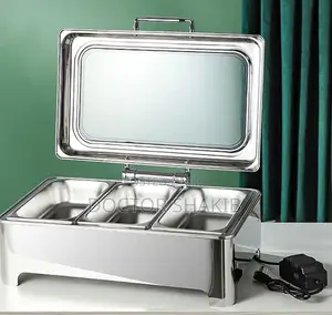 9l Stainless Steel Chafing Dish Duffet Set