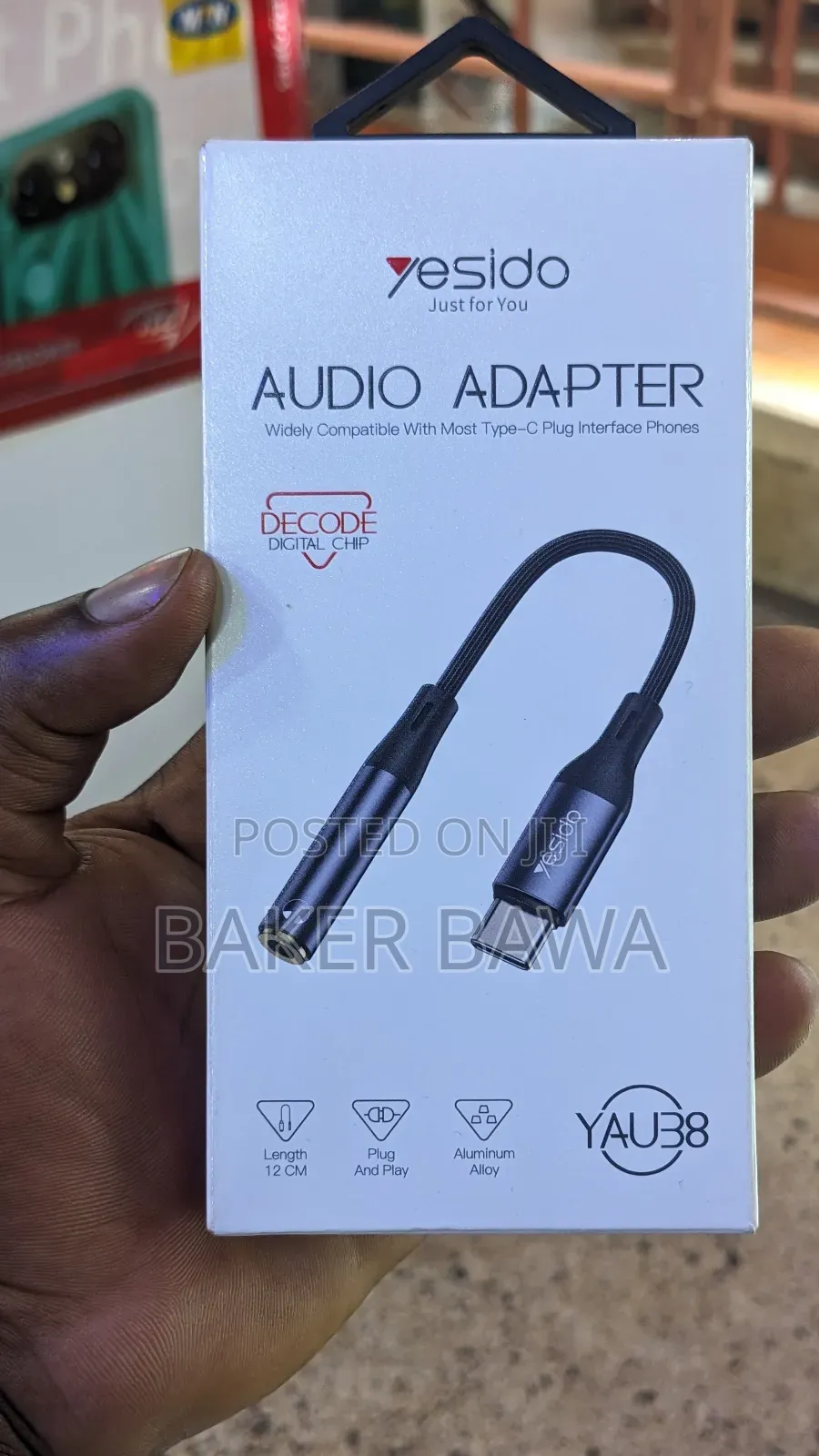 Audio Adapter Widely Compatible With Type C