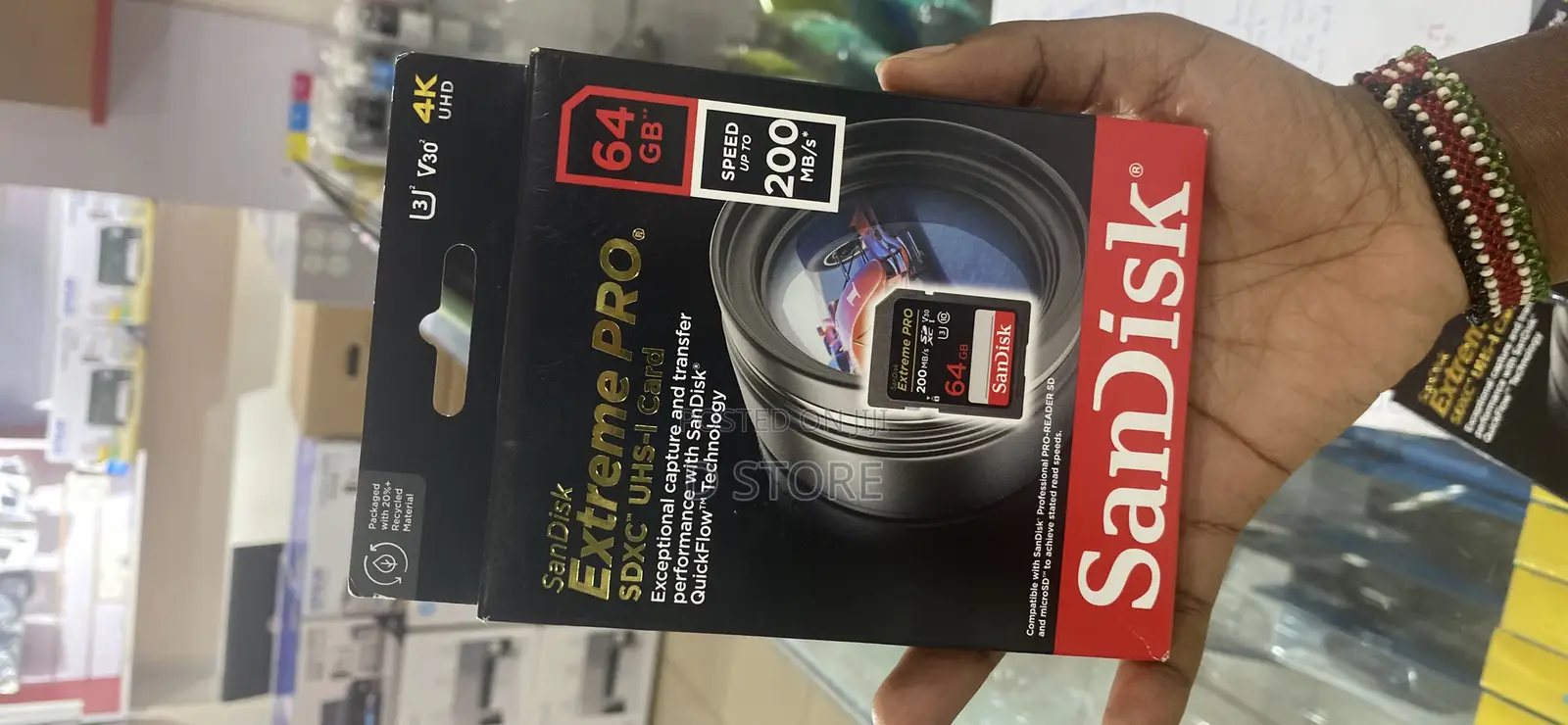 64GB Extreme Pro San Disk Memory Card