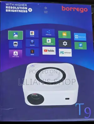 New Borrego T9 Smart Android Projector