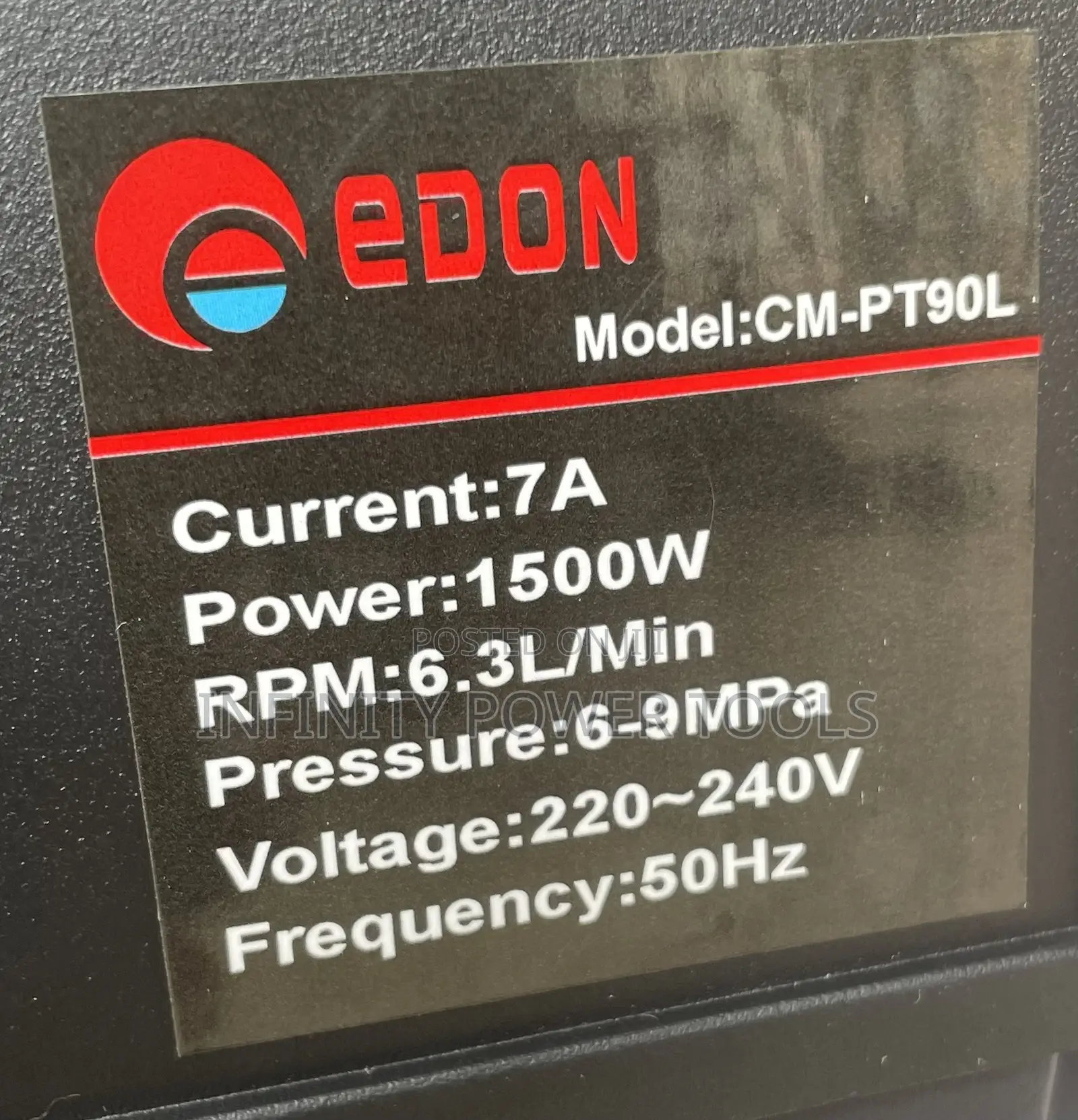 Pressure Washer Edon CM-PT90L