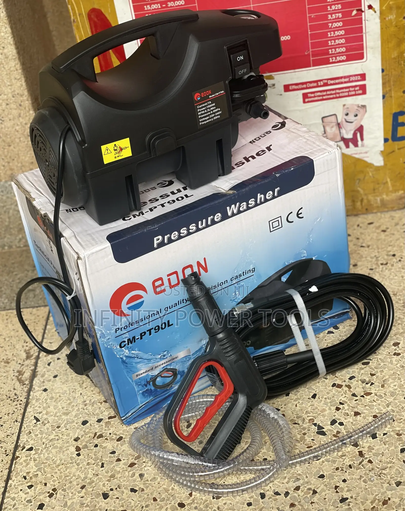 Pressure Washer Edon CM-PT90L