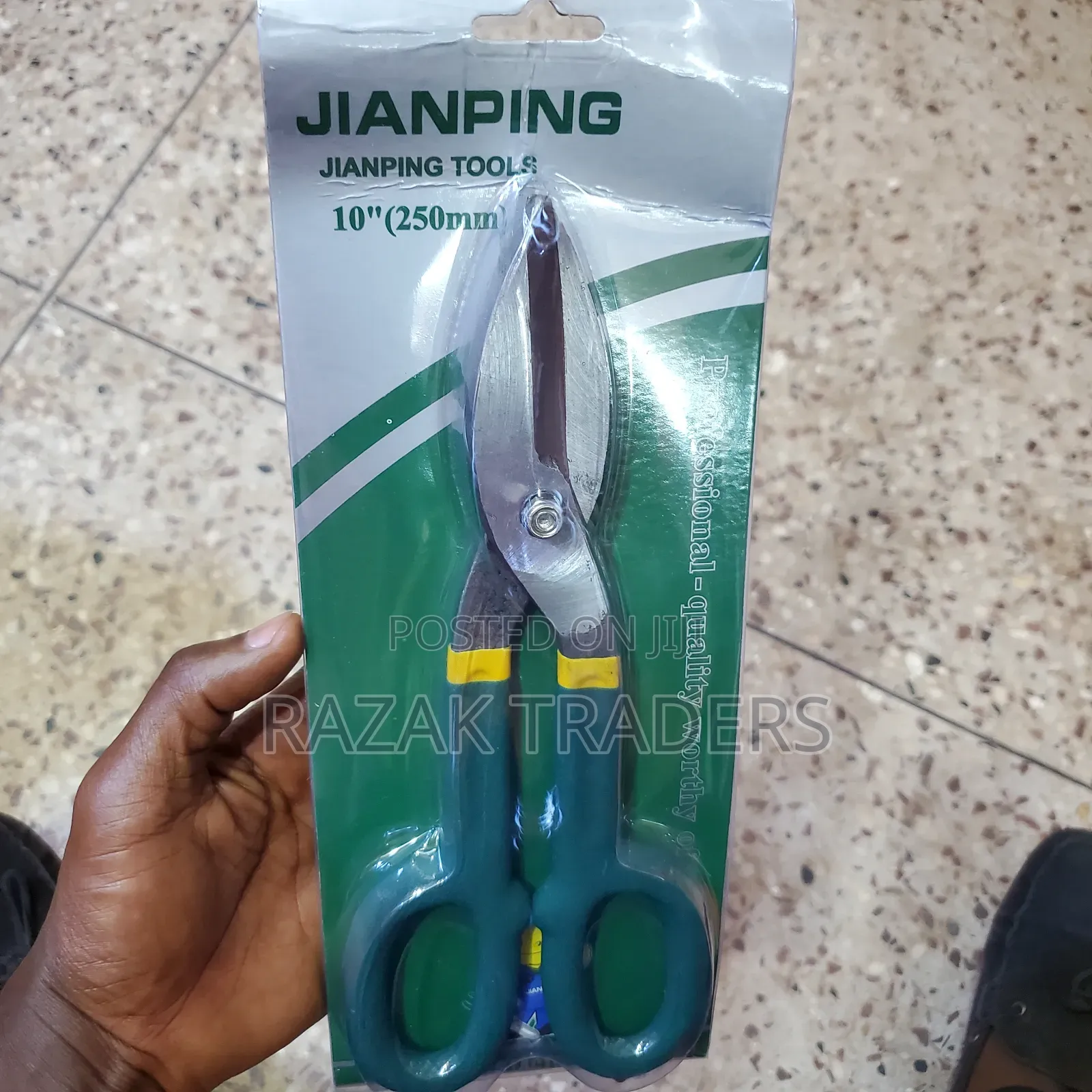 Iron Scissors, Manual Tinplate, / 10 Inch / 250mm