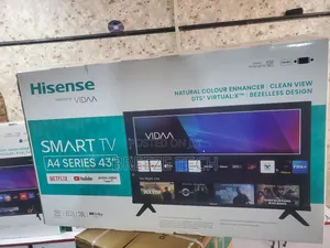Hisense Smart Vidaa 43"Inch Flat Screen Tv