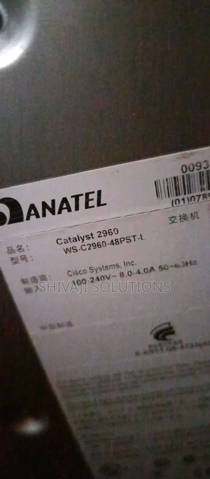 Catalyst 2960 Series 48 Poe Switch