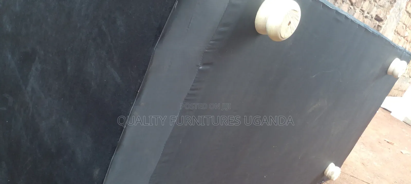 2 Sitter Sofa Seat in Black Colour Readily Available