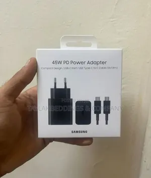 Samsung 45W PD Adapter With USB-C Cable