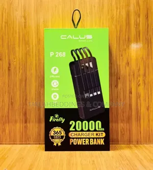 Calus Wireless Charging Cable- 20000mah Power Bank