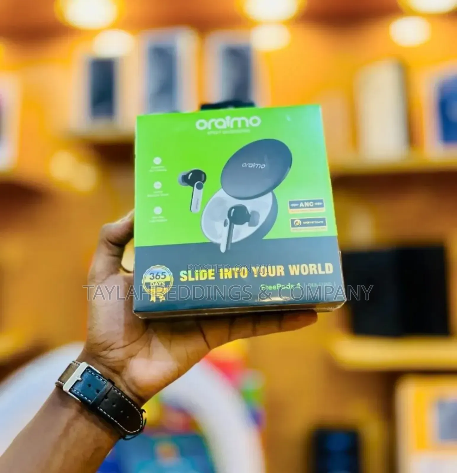 Oraimo Freepods 4 Active Noise Cancellation Easy Control