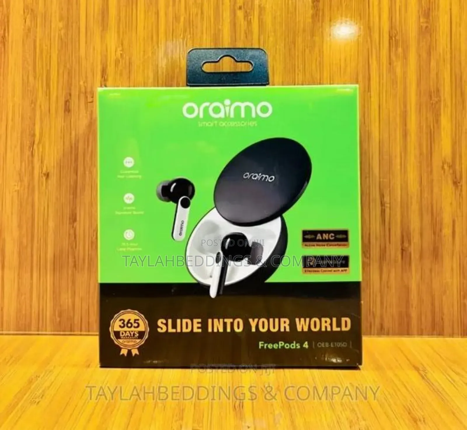 Oraimo Freepods 4 Active Noise Cancellation Easy Control