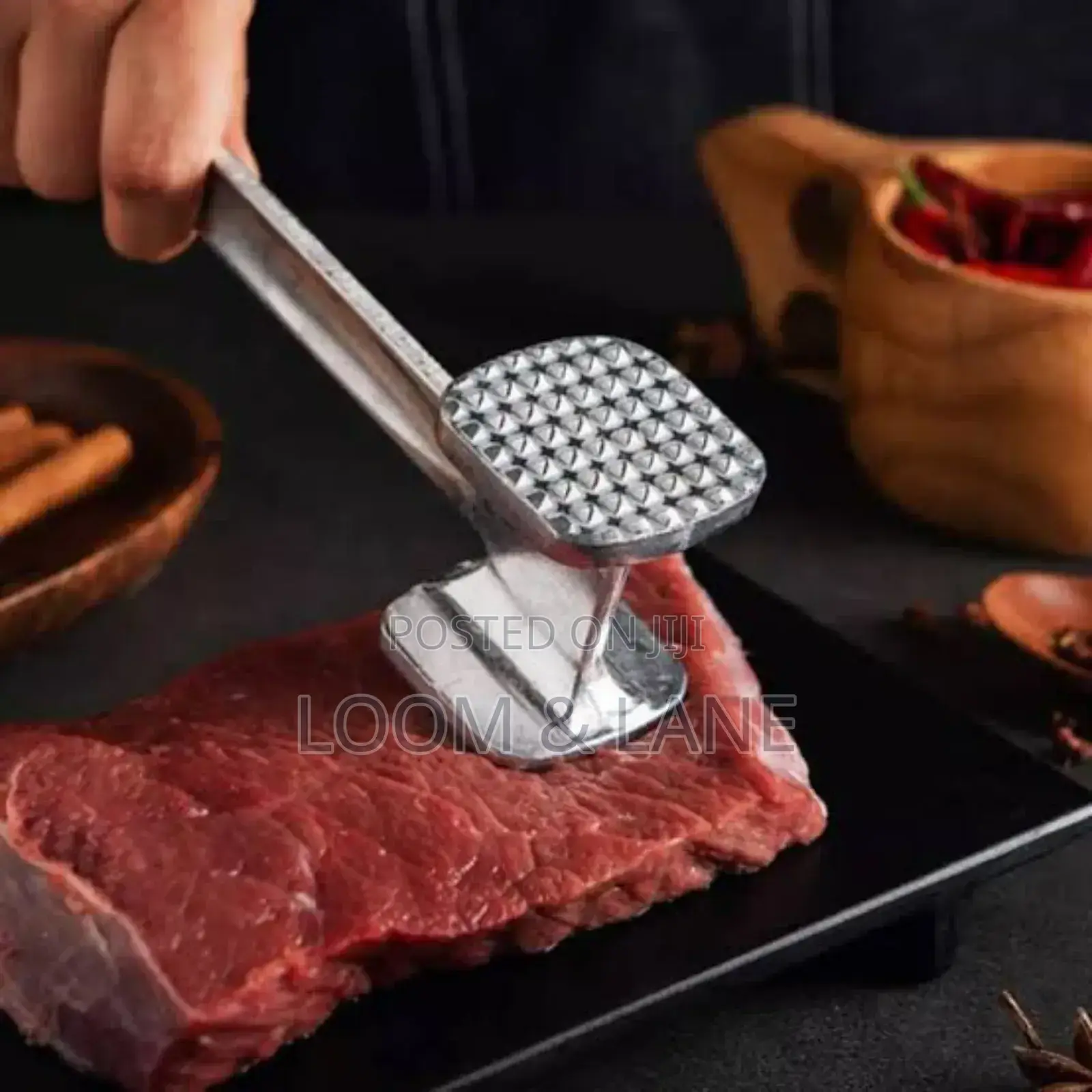 Rust Proof Meat Tenderizer Hammer