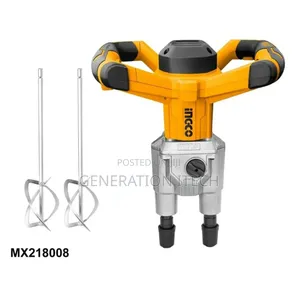 Ingco Electric Hand Mixer for Paint and Cement - 1800W