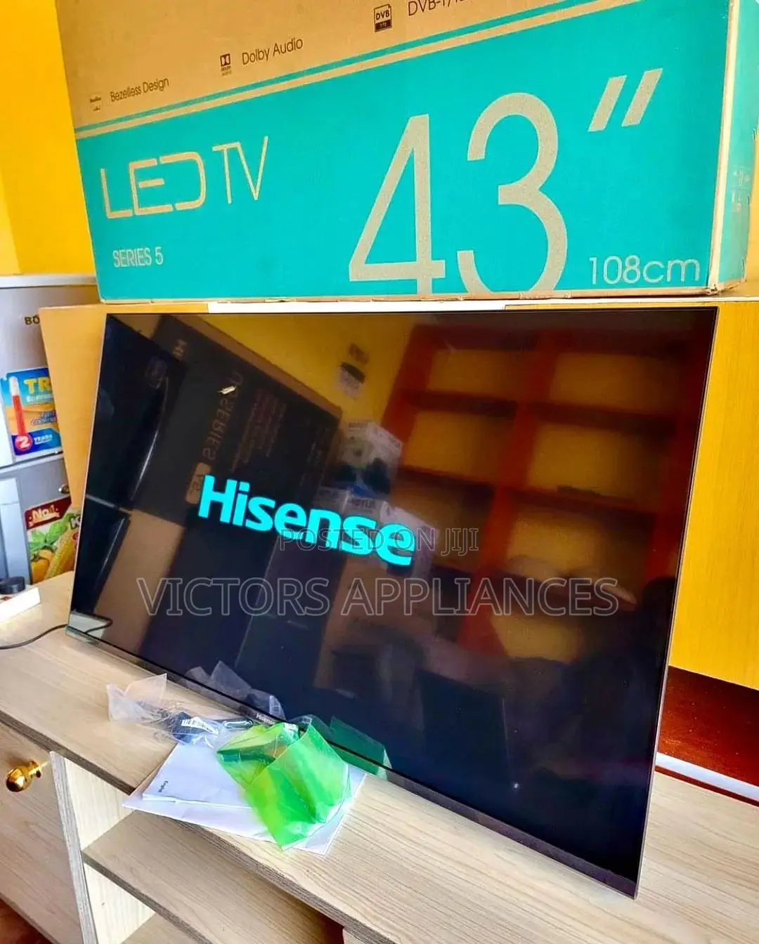 Hisense 43inch Smart Tv A4 Frameless NEW MODEL