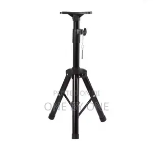 Heavy-duty Adjustable Height Speaker Tand Metallic