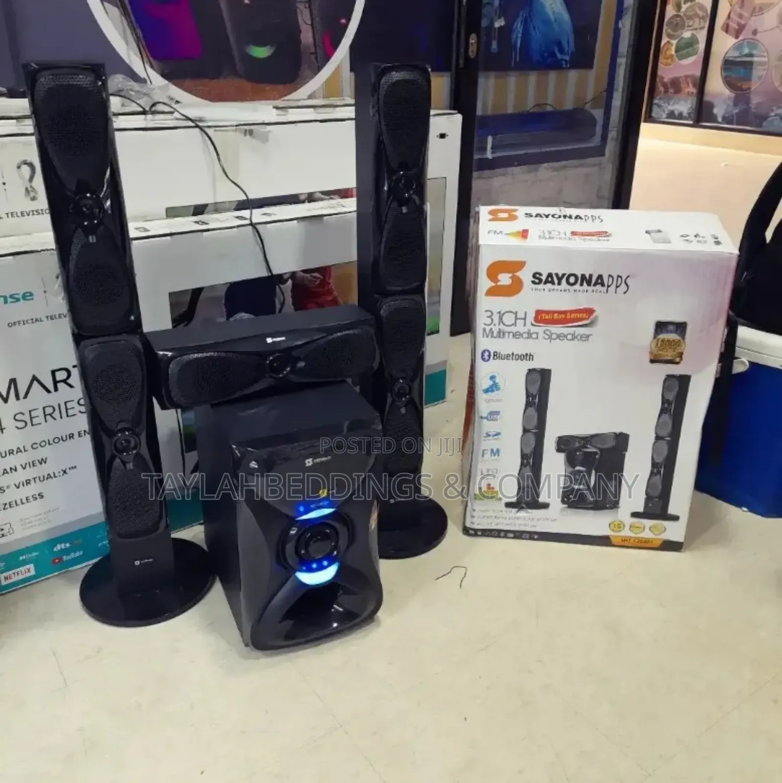 Sayona Sub Woofer 3.1 Channel - 18000W