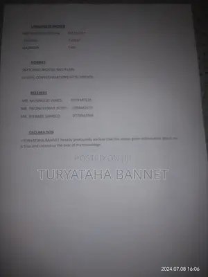Teaching CV