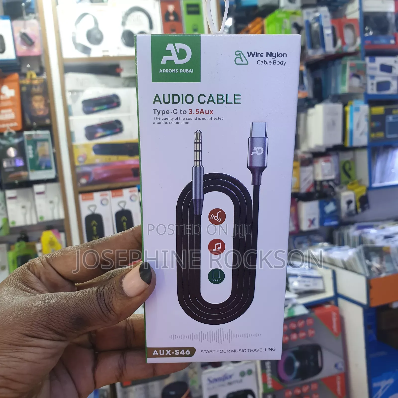 Audio Cable/Type C to 3.5 Aux /