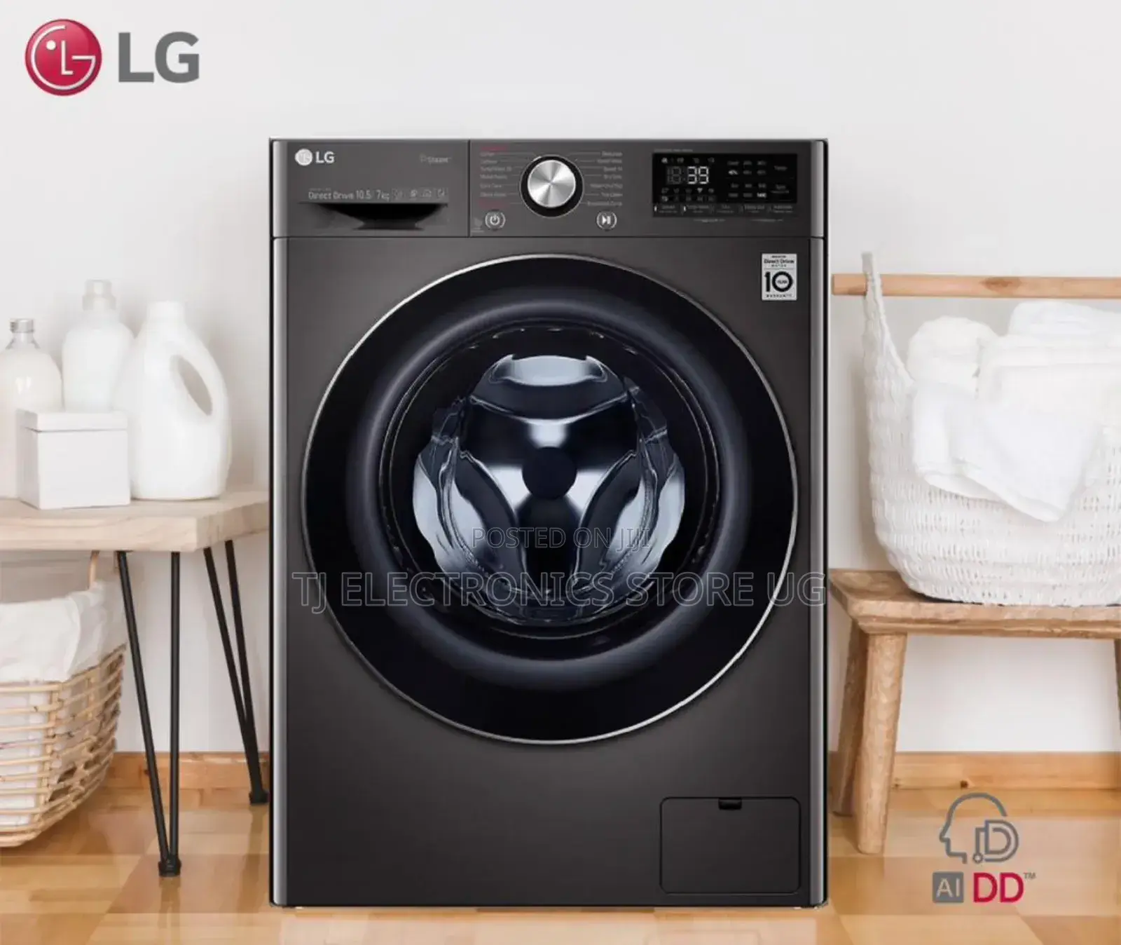 10.5kg Washer / 7kg Dryer LG Washer and Dryer Machine